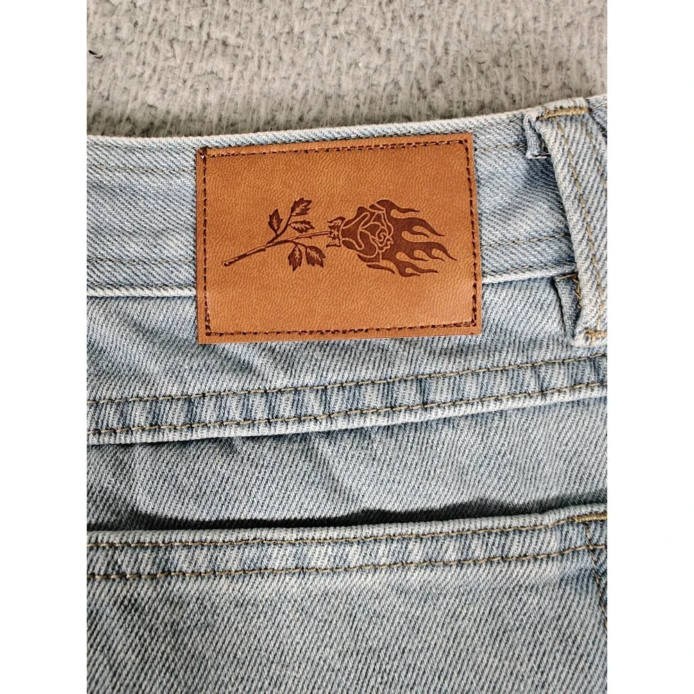 Civil‎ Regime Denim Jean Cargo Shorts Mens 32 Blue Carpenter Workwear New
